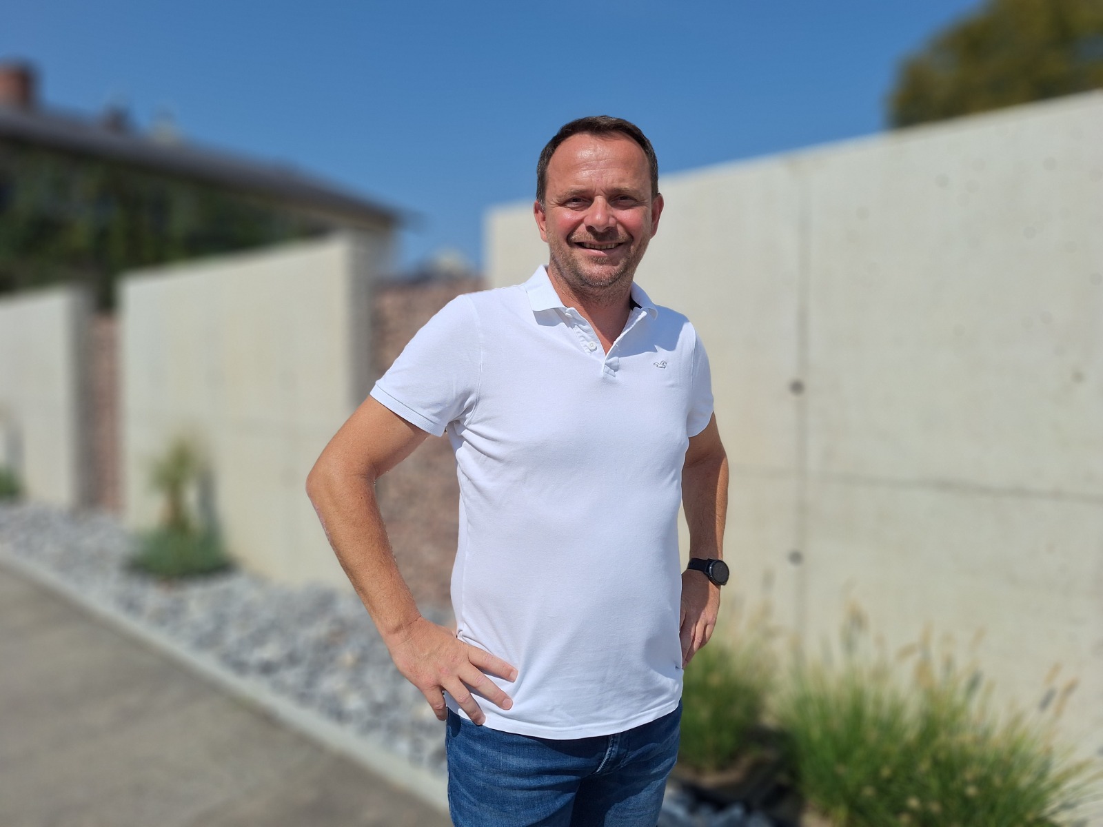 Ein Bild von Rudolf Zesch, dem Betreiber des Zollquartiers.